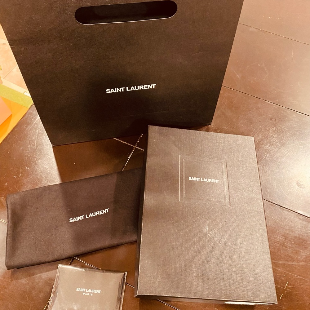 SAINT LAURENT EMPTY BOX